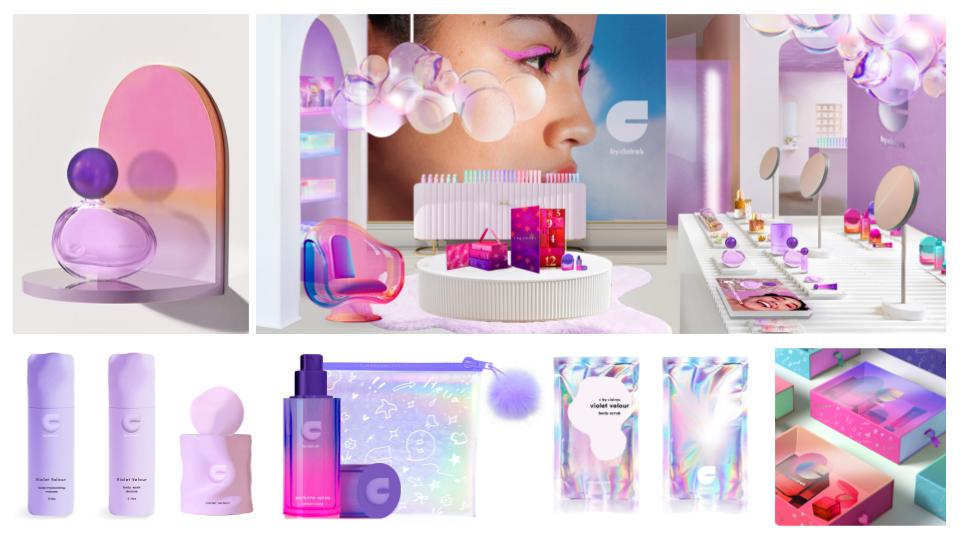 Claire's retail campaign design — Kayako Kobayashi for DESIGNKK