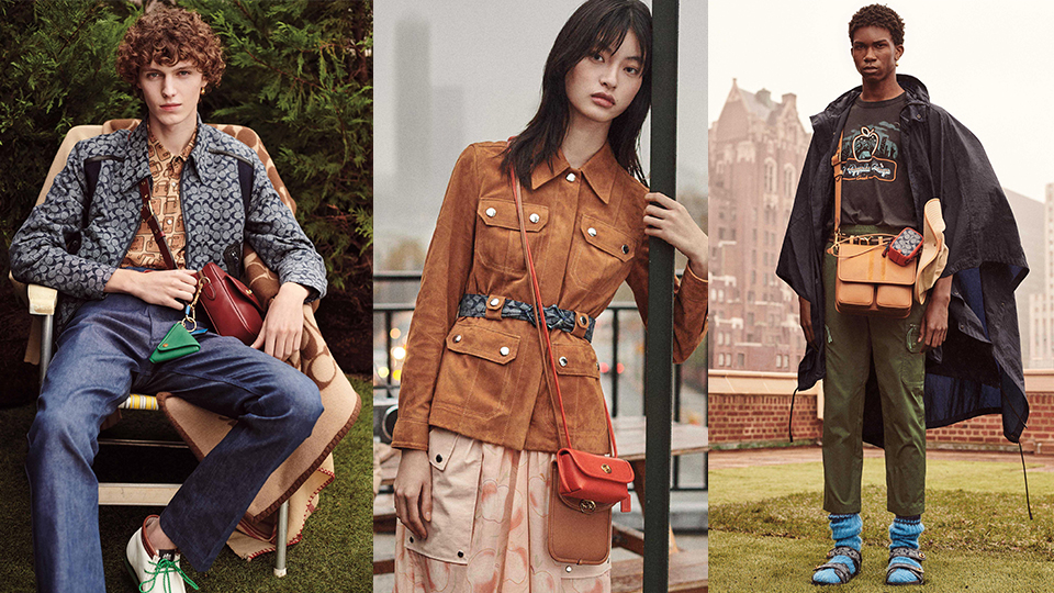 Coach fashion campaign detail — Kayako Kobayashi for DESIGNKK